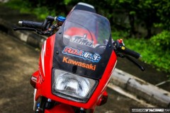 Kawasaki Kips 150 độ dàn chân siêu khiếp khiến người xem thèm khát
