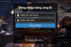 Khuyến cáo cập nhật thông tin SĐT với các game thủ CF Legends dùng tài khoản Zing ID