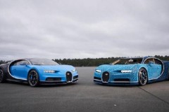 Lego sản xuất mô hình Bugatti Chiron, chạy như xe thật