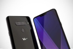 LG V40 ThinQ lộ ảnh mặt trước, có tai thỏ, camera selfie kép