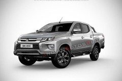 Lộ diện hình ảnh mới nhất về bán tải Mitsubishi Triton 2019