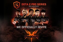 Mineski được mời trực tiếp đến Melbourne Dota 2 Pro Series của Úc