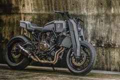 Naked-bike Yamaha MT-07 độ siêu độc, siêu ấn tượng
