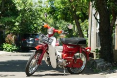 Ngắm huyền thoại Honda Cub 40 năm vẫn mới, đẹp lung linh