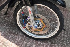 Ngắm nhìn con Wave độ lịch lãm với dàn chân siêu đỉnh