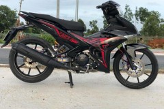 Ngắm nhìn Exciter 150 độ 62zz của chàng trai Trà Vinh