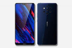 Lộ diện ảnh render Nokia 9 cực đẹp với 5 camera mặt sau, cảm biến vân tay siêu âm