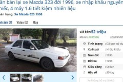 Ô tô đua nhau “đổ bộ”, xe cũ rao bán giá 50 triệu, ai mua?