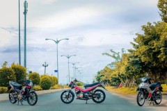 Raider 150 độ đi theo đường lối kiểng cho thêm thẩm mỹ