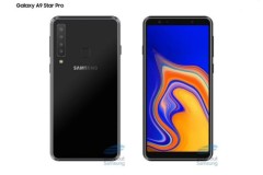 Samsung Galaxy A9 Star Pro lộ ảnh render với 4 camera mặt sau, zoom quang 3x