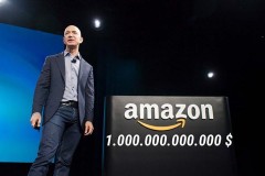 Amazon chính thức trở thành công ty thứ hai của Mỹ được định giá hơn 1.000 tỷ USD