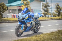 Suzuki GSX-R1000 độ loạt chân dung khá khiêu gợi với loạt trang bị khủng