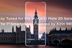 Thời gian ra mắt chính thức của Huawei Mate 20 và Mate 20 Pro