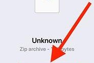 Cách lưu file Zip về iPhone hoặc iPad