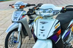 Wave 50cc độ cực đẹp với bộ cánh siêu nhân bạc