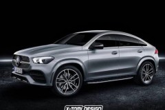 Bản dựng kỹ thuật số của Mercedes GLE Coupe thế hệ tiếp theo