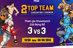 Xem Top team CFL thi đấu Bóng Rổ Mobi 3vs3 nhận quà cực đỉnh