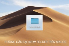 Hướng dẫn tạo thư mục Folder trên MacOs mới nhất