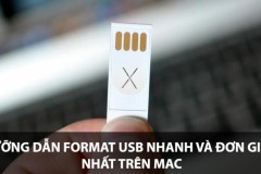 Cách Format USB, Ổ cứng HDD và SSD trên MacOs như thế nào nhanh, đơn giản nhất ?