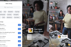Facebook đã cho phép người dùng chèn nhạc vào Stories