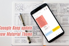 Google Keep cập nhật giao diện theo phong cách thiết kế Material mới
