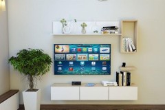Những cách bố trí tivi tùy vào không gian nhà bạn