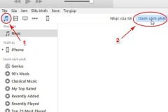 Hướng dẫn chép nhạc từ máy tính qua iPhone bằng iTunes