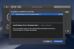 Apple tung ra phiên bản macOS 10.14.1 beta 4 cho các nhà phát triển
