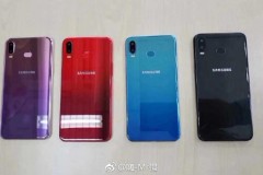 Lộ diện hình ảnh Galaxy A6s với với 4 tùy chọn màu sắc khác nhau