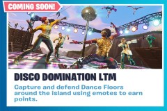 Disco Domination – Chế độ lạ lùng nhất sắp ra mắt trong Fortnite
