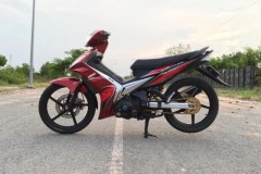 Exciter 135 độ chất chơi với phong cách mâm Sonic 5 cây độc lạ