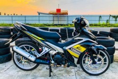 Exciter 135 độ đầy hấp dẫn với dàn chân Suzuki hầm hố