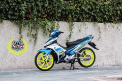 Exciter 135 độ trang bị mâm Racingboy 6 cây siêu hiếm
