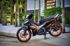 Exciter 135 độ trang bị mâm Racingboy siêu đắt tiền