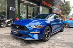 Ford Mustang 2018 màu xanh độc nhất Việt Nam chính thức được thông quan