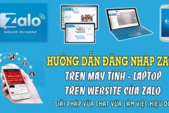 Hướng dẫn cách đăng nhập Zalo trên trình duyệt website