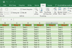 Hướng dẫn cách cố định hàng và cột trong Excel