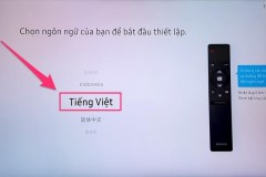Hướng dẫn cài đặt thiết lập ban đầu cho Smart Tivi Samsung 2018