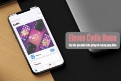 Trải nghiệm trước chợ ứng dụng Sileo với tinh chỉnh Eleven Cydia Home