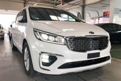 Những hình ảnh đầu tiên của mẫu xe Kia Sedona phiên bản nâng cấp