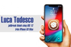 Luca Todesco mở khóa thành công phiên bản iOS 12 trên iPhone XS Max
