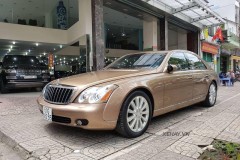 Maybach 57S vàng đồng độc nhất Việt Nam đeo biển số TP. Hồ Chí Minh