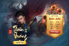 Ngạo Kiếm Vô Song 2: Ra mắt phái Thiên Vương, tặng code “Kim Bài” tăng cấp nhanh, full trang bị hiếm 8x