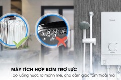 Nhà có nguồn nước yếu thì sử dụng máy nước nóng như thế nào hiệu quả?