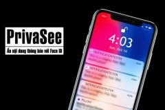 Ẩn tạm thời toàn bộ thông báo với Face ID trên iPhone X với PrivaSee