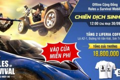 ROS Mobile: Nhận quà hot khi tham dự buổi offline “ Chiến Dịch Sinh Tồn “ tại Đà Nẵng cuối tuần này 30/9