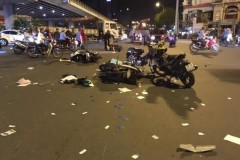 Sài Gòn: Nữ lái xe say xỉn chạy BMW gây tai nạn kinh hoàng ở ngã tư Hàng Xanh
