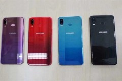 Galaxy A6s vừa xuất hiện thực tế với nhiều màu gradient đẹp mắt