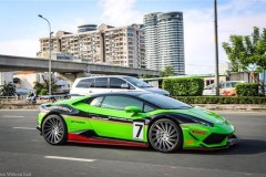 Lamborghini Huracan độ độc nhất Việt Nam thay áo theo xe đua GT3 EVO