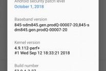 Sony Xperia XZ2 chính thức được cập nhật Android 9.0 Pie